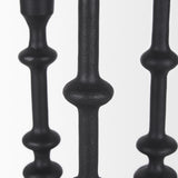 Paolo Matte Black Metal Candle Holder (Set of 3) 70673 Mercana