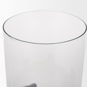 Mercana Price Elegant Matte Black Metal Hurricane Candle Holder with Glass for Ambiance and Style Matte Black | Small 70677