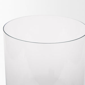 Mercana Price Elegant Matte Black Metal Hurricane Candle Holder with Glass for Ambiance and Style Antiqued Gold | Large 70678