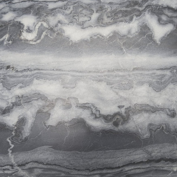 Mercana Taite Solid Dark Gray Pedestal Accent Table – Timeless Design for Modern Living Spaces and Decor 70876-AB