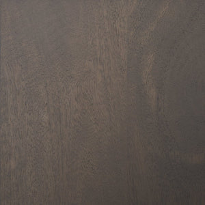 Mercana Takoda Versatile Tapered Drum Accent Table – Rustic Mango Wood Design for Any Room Decor Dark Brown Wood 70878