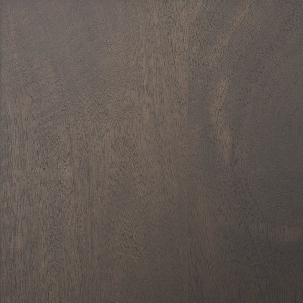 Mercana Takoda Versatile Tapered Drum Accent Table – Rustic Mango Wood Design for Any Room Decor Dark Brown Wood 70878