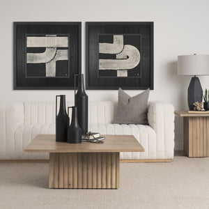 Mercana Aubrey Small Black Iron Flower Vase - Elegant Sculptural Décor for Modern Interiors and Events Antique Black Metal | 14.H 69857