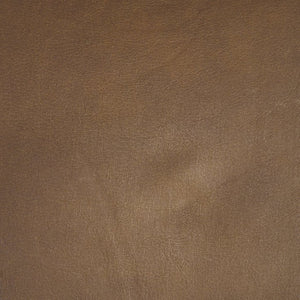 Mercana Taniel Leather and Metal Stool - Timeless Craftsmanship for Modern Spaces, Ergonomic Comfort Design Brown Leather | Black Metal 70819