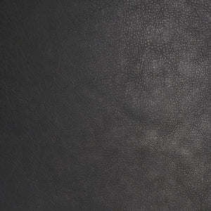 Mercana Taniel Leather and Metal Stool - Timeless Craftsmanship for Modern Spaces, Ergonomic Comfort Design Black Leather | Black Metal 70823