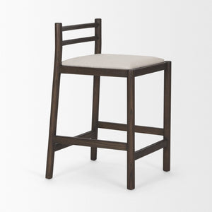 Mercana Sam Counter Stool: Modern Comfort with Durable Upholstery for Stylish Kitchen or Bar Spaces 70852