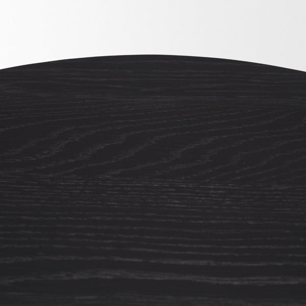 Mercana Tucson Rustic Charm Side Table with Round Smooth Top for Modern Living Room & Bedroom Decor 70889-AB