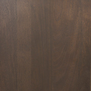 Mercana Sloan Arched Curio Cabinet - Elegant Solid Mango Wood Design with Glass Display for Modern Spaces Dark Brown Wood | Black Metal | 80"H 70828