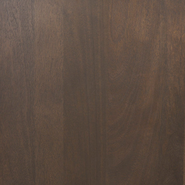 Mercana Sloan Arched Curio Cabinet - Elegant Solid Mango Wood Design with Glass Display for Modern Spaces Dark Brown Wood | Black Metal | 80"H 70828