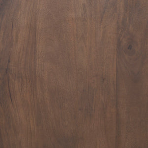 Mercana Tammar Solid Mango Wood Dining Table with Tapered Legs - Modern Rustic Elegance for Any Space 70843-AB