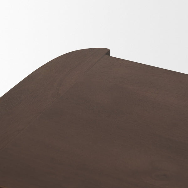 Mercana Tammar 4-Door Sideboard – Modern Mango Storage Solution with Clean Lines and Curved Edges for Style 70844