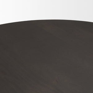 Mercana Tarro Dining Table - Solid Wood Craftsmanship with Geometric Base for Modern Dining Elegance 70840