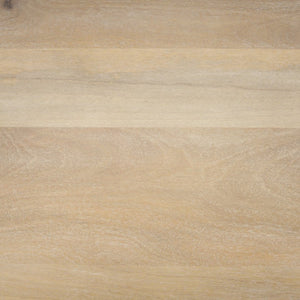 Mercana Shivon Elegant Mango Wood and Travertine Dining Table - Perfect for Modern and Rustic Interiors 84" Lt Brown Wood Top | Lt Brown Wood & Travertine Legs 70849-AB