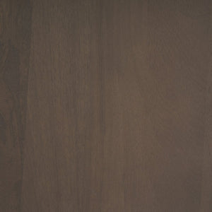 Mercana Shima Round Coffee Table with Arched Legs - Contemporary Mango Wood Design for Modern Living Spaces Dark Brown Wood 70832