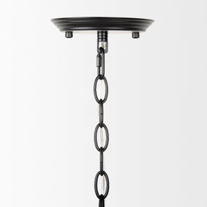 Mercana Gabriel Large Chandelier – Elevate Your Space with a Stunning Transitional Design for Modern Living Matte Black | Small 70694