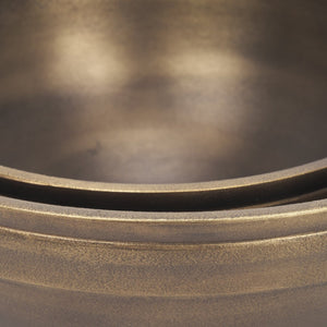 Mercana Tomiko Elegant Decorative Cast Aluminum Round Bowls Set - Timeless Sophistication for Any Space 70934