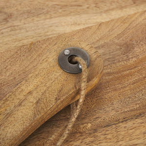 Mercana Karana Natural Solid Mango Wood Serving Boards - Perfect for Charcuterie, Cheese, and Decor 70936