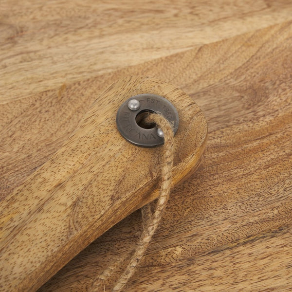 Mercana Karana Natural Solid Mango Wood Serving Boards - Perfect for Charcuterie, Cheese, and Decor 70936