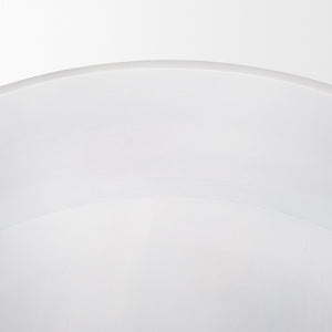 Mercana Kadara Elegant Solid Mango Wood Bowl - Versatile Centerpiece for Serving and Home Decor White Wash | Wood 70938