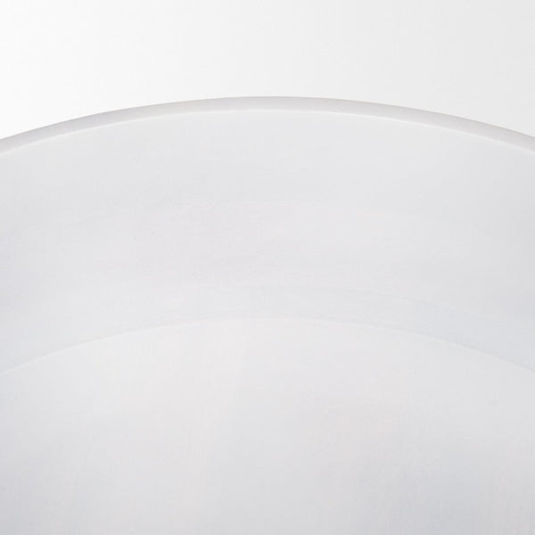 Mercana Kadara Elegant Solid Mango Wood Bowl - Versatile Centerpiece for Serving and Home Decor White Wash | Wood 70938