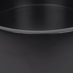 Mercana Kadara Elegant Solid Mango Wood Bowl - Versatile Centerpiece for Serving and Home Decor Black Wood 70939