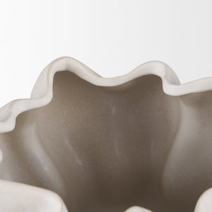 Mercana Vanna Sculptural Decorative Vase with Organic Contours for Modern and Transitional Interiors 70973