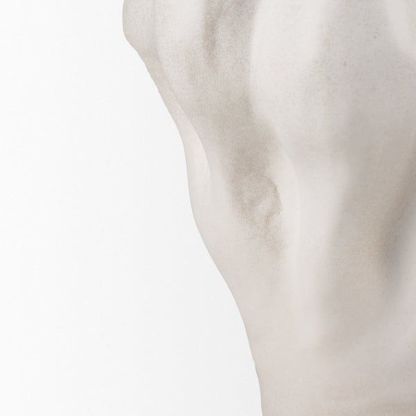 Mercana Vanna Sculptural Decorative Vase with Organic Contours for Modern and Transitional Interiors 70973