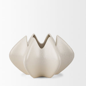 Mercana Ulrich Sculptural Vase - Modern Geometric Design for Elegant Floral Arrangements and Decor Accents 70975
