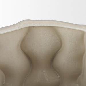 Mercana Vahn Sculptural Decorative Bowl - Elegant Organic Design for Centerpiece, Serving, or Floral Arrangements 70983