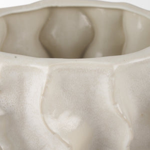 Mercana Vahn Sculptural Decorative Bowl - Elegant Organic Design for Centerpiece, Serving, or Floral Arrangements 70983