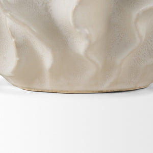 Mercana Vahn Sculptural Decorative Bowl - Elegant Organic Design for Centerpiece, Serving, or Floral Arrangements 70983