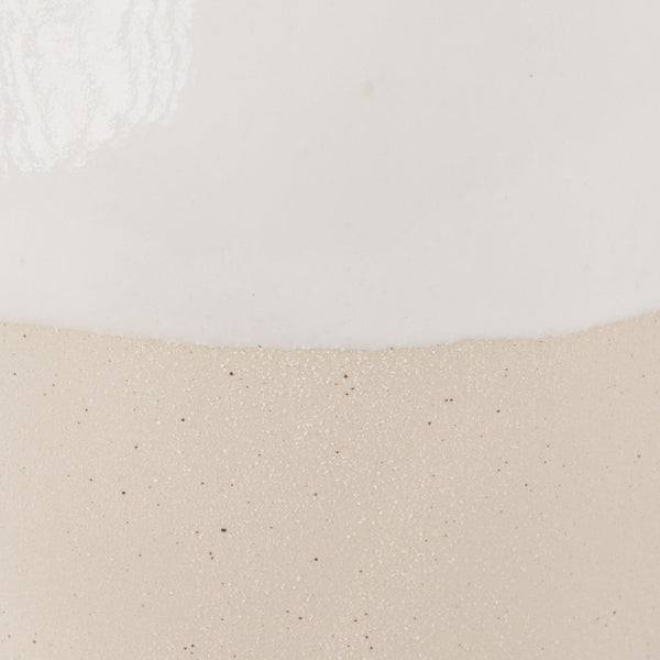 Mercana Valora Elegant Black Speckled Ceramic Jug for Chic Decor, Ideal for Fresh Arrangements or Display Two Toned | Ceramic 70986