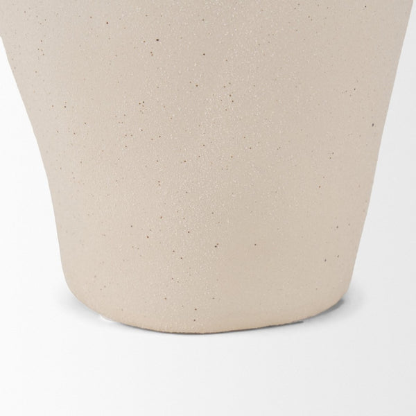 Mercana Valora Elegant Black Speckled Ceramic Jug for Chic Decor, Ideal for Fresh Arrangements or Display Two Toned | Ceramic 70986