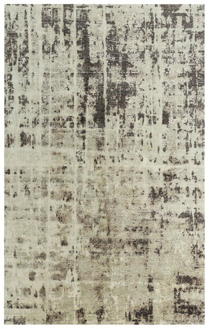 Alora Decor Alure Hand-Finished Green Rectangle Rug With Wool-Tencel Blend, Subtle Sheen & Textured Abstract Design 9' x 12' 00900910400300912