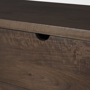 Mercana Wallen Timeless Solid Mango Wood 3 Drawer Accent Cabinet for Elegant Storage in Any Room 71009