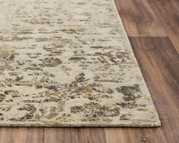 Alora Decor Alure Beige Abstract Rug With Hand-Sheared Wool Blend, Subtle Sheen, Transitional Warmth And Texture 8' x 10' 00900910800040810