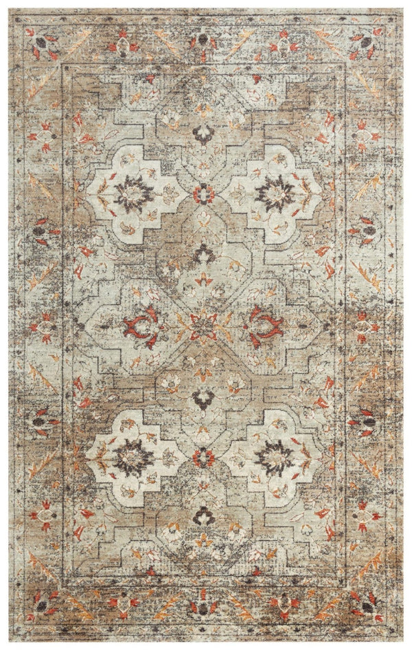 Alora Decor Alure Plush Transitional Medallion Rug In Neutral Rust & Apricot Tones, Hand Sheared Wool Blend 10' x 13' 00900910900300113