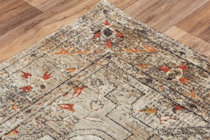 Alora Decor Alure Plush Transitional Medallion Rug In Neutral Rust & Apricot Tones, Hand Sheared Wool Blend 10' x 13' 00900910900300113
