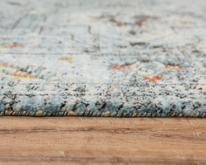 Alora Decor Alure Luxurious Blue Transitional Rug With New Zealand Wool & Tencel Sheen, Hand-Finished Elegance 10' x 13' 00900911000090113