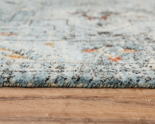 Alora Decor Alure Luxurious Blue Transitional Rug With New Zealand Wool & Tencel Sheen, Hand-Finished Elegance 10' x 13' 00900911000090113