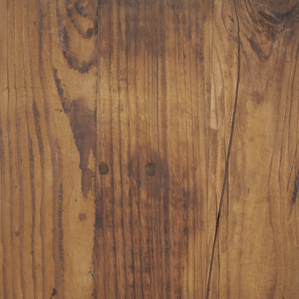 Mercana Wayde Curio Cabinet - Rustic Recycled Pine with Matte Black Metal Pulls for Stylish Display & Storage 71021