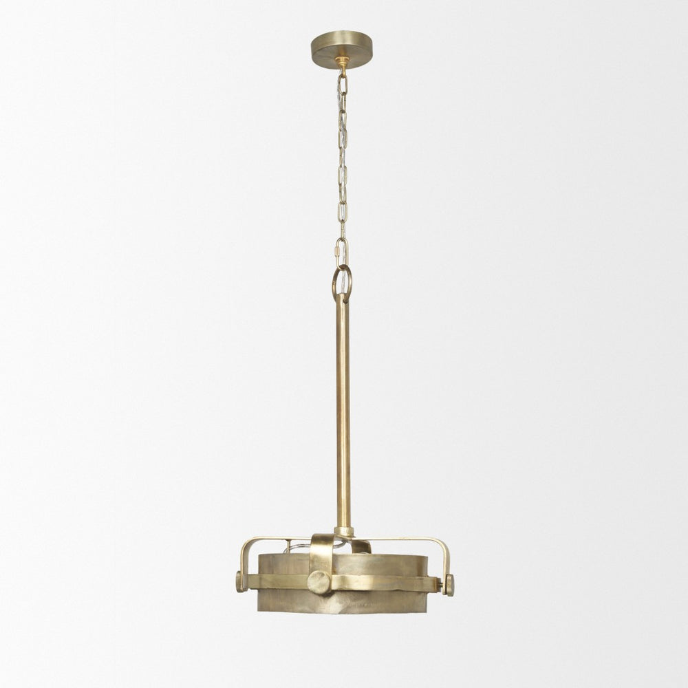 Mercana Rudlin Industrial Copper Chandelier - Vintage-Style Lighting Fixture for Dining Rooms & Entryways 65298