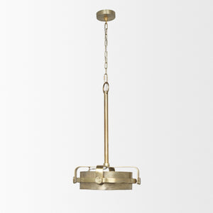 Mercana Rudlin Industrial Copper Chandelier - Vintage-Style Lighting Fixture for Dining Rooms & Entryways 65298