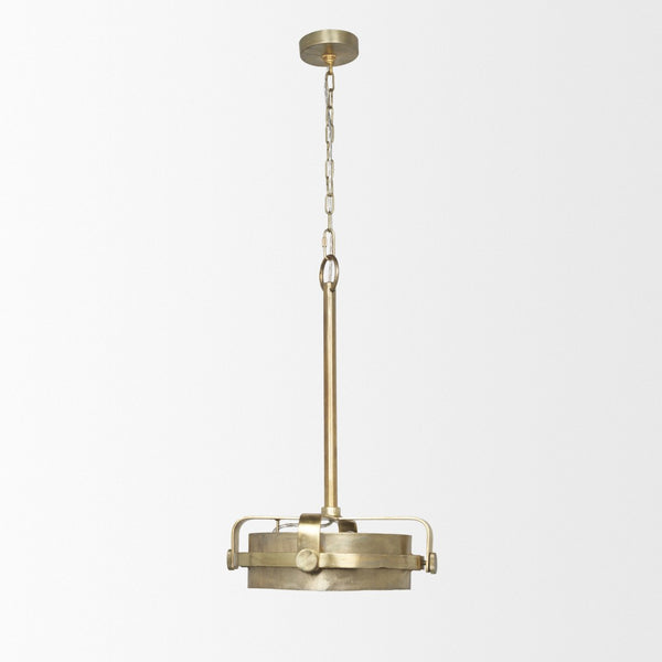 Mercana Rudlin Industrial Copper Chandelier - Vintage-Style Lighting Fixture for Dining Rooms & Entryways 65298