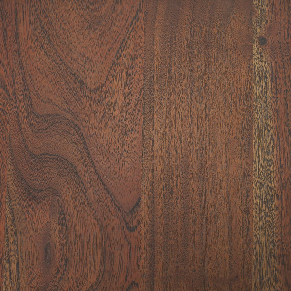 Mercana Sonel Foyer Table - Sculptural Acacia Wood Pedestal with Geometric Elegance for Modern Spaces Medium Dark Brown | Wood 70848-AB