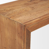 Mercana Tahira Rectangular Recycled Wooden Bench 70896