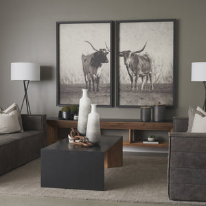 Mercana Tabor Natural Wood Waterwall Media Console – Rustic Meets Modern Elegance for Your Living Room 70894