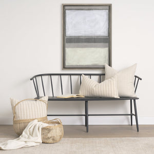 Mercana Nova Woven Round Baskets with Long Handles - Stylish Storage for Home Décor and Organization 69592