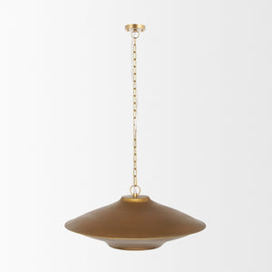 Mercana Titus Modern Minimalist Disc Pendant Light - Adjustable Height for Versatile Ambient Lighting 70913