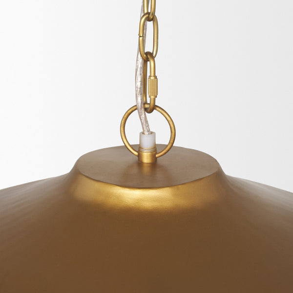 Mercana Titus Modern Minimalist Disc Pendant Light - Adjustable Height for Versatile Ambient Lighting 70913